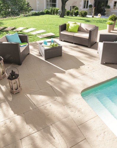 Камінь 39 бортовий мікс (6 розмірів,основа 36см), AB, тон Pierre