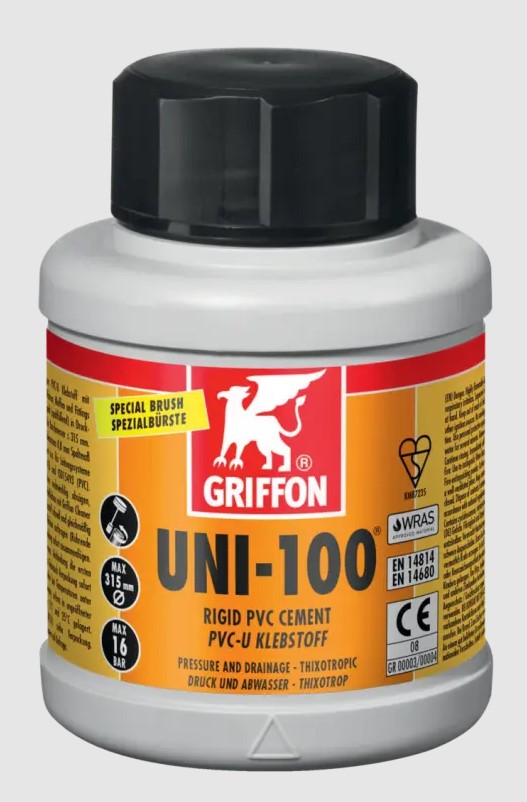 Клей GRIFFON для ПВХ 0.250л