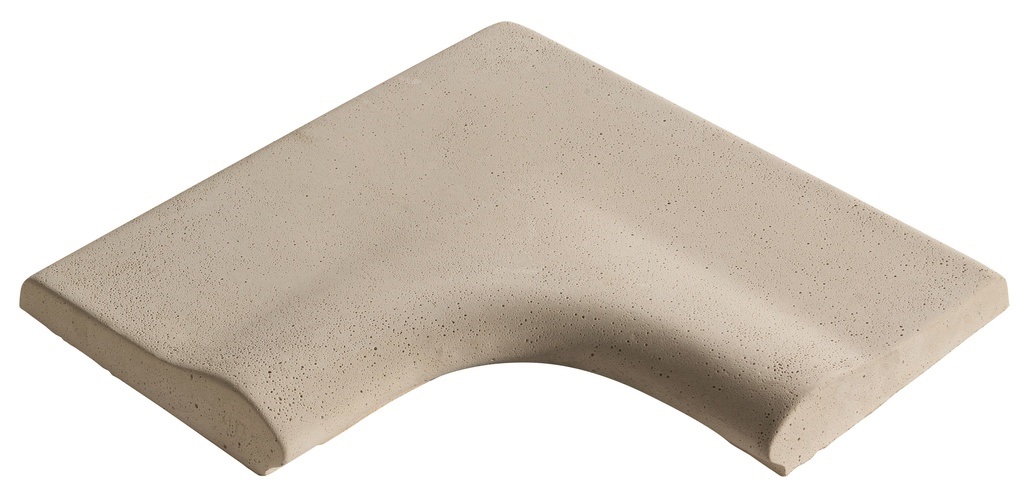 Камінь 25 кут внутрішній 90 R10, Rustique bullee, тон Quercy