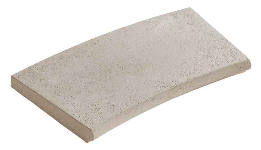 Камінь 28 радіусний внутрішній R150, Rustique bullee, тон Pierre