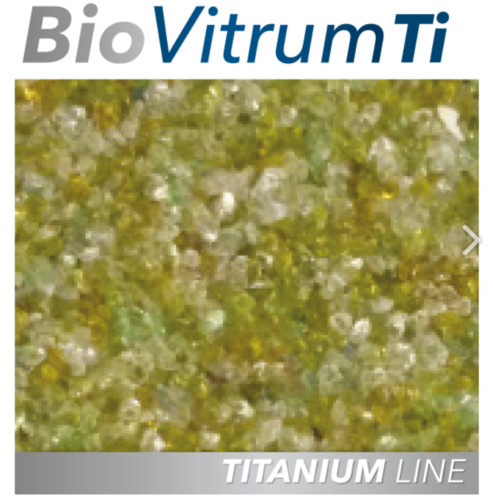 Скляна засипка 0.4 - 0.9 мм, 25 кг, BioVitrum Ti, Італія
