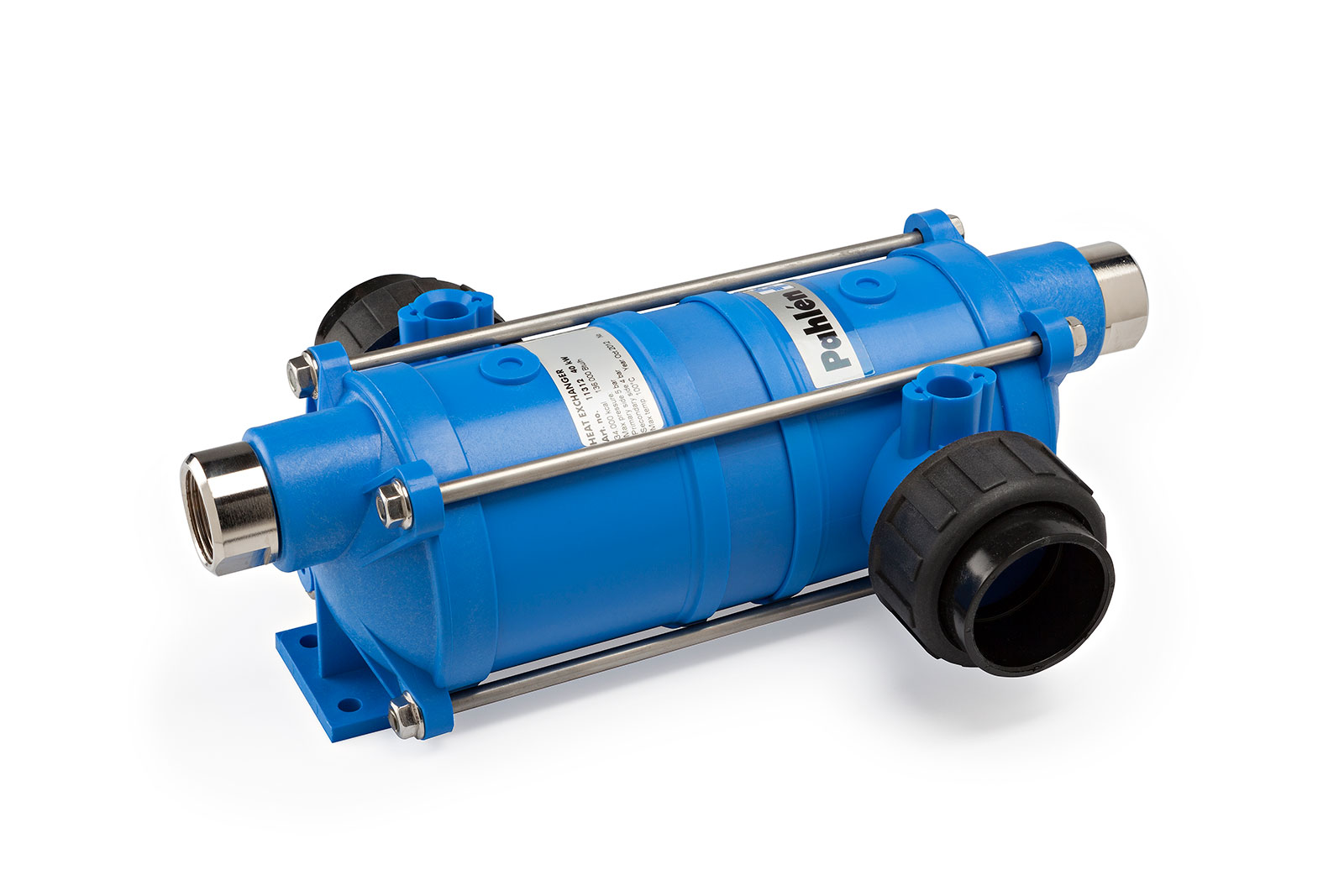 Теплообмінник Hi-Temp 40 кВт спіральний з термопластику