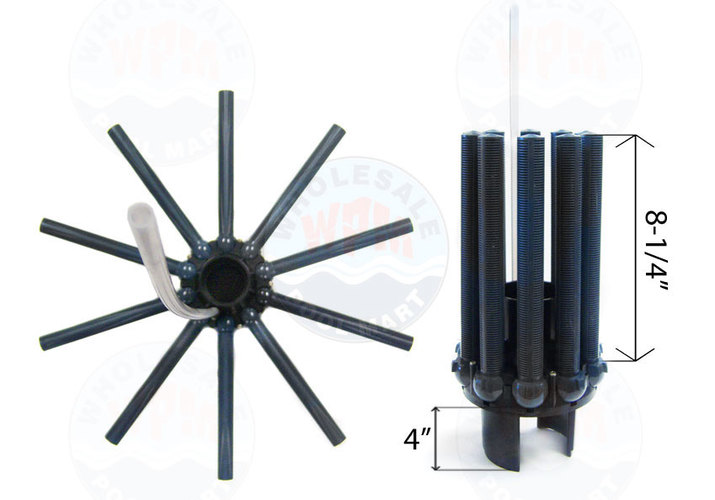 Нижній дистрибю'тор для фільтру з боковим клапаном
