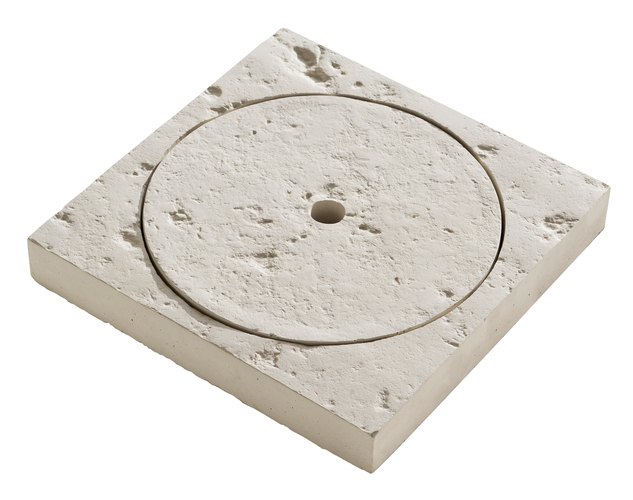 Кришка скімера 26,5х26,5х3,5см, Abbaye, тон Pierre