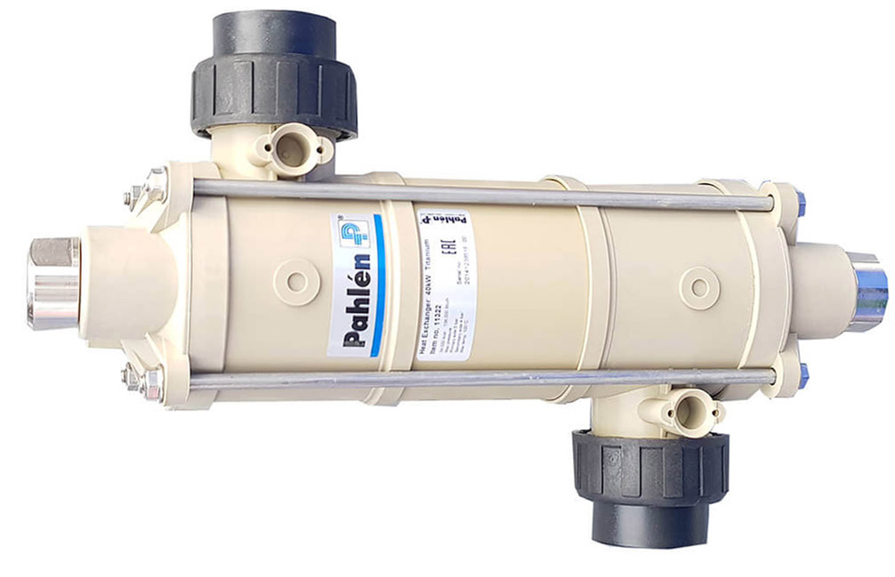 Теплообмінник HT titanium 75 кВт спіральний з термопластику