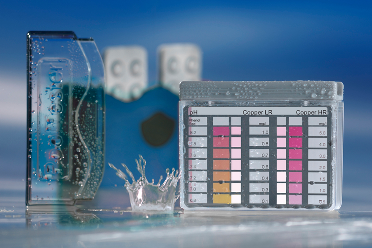 Тестер табл. рН/мідь в коробці (Німеччина), Lovibond 