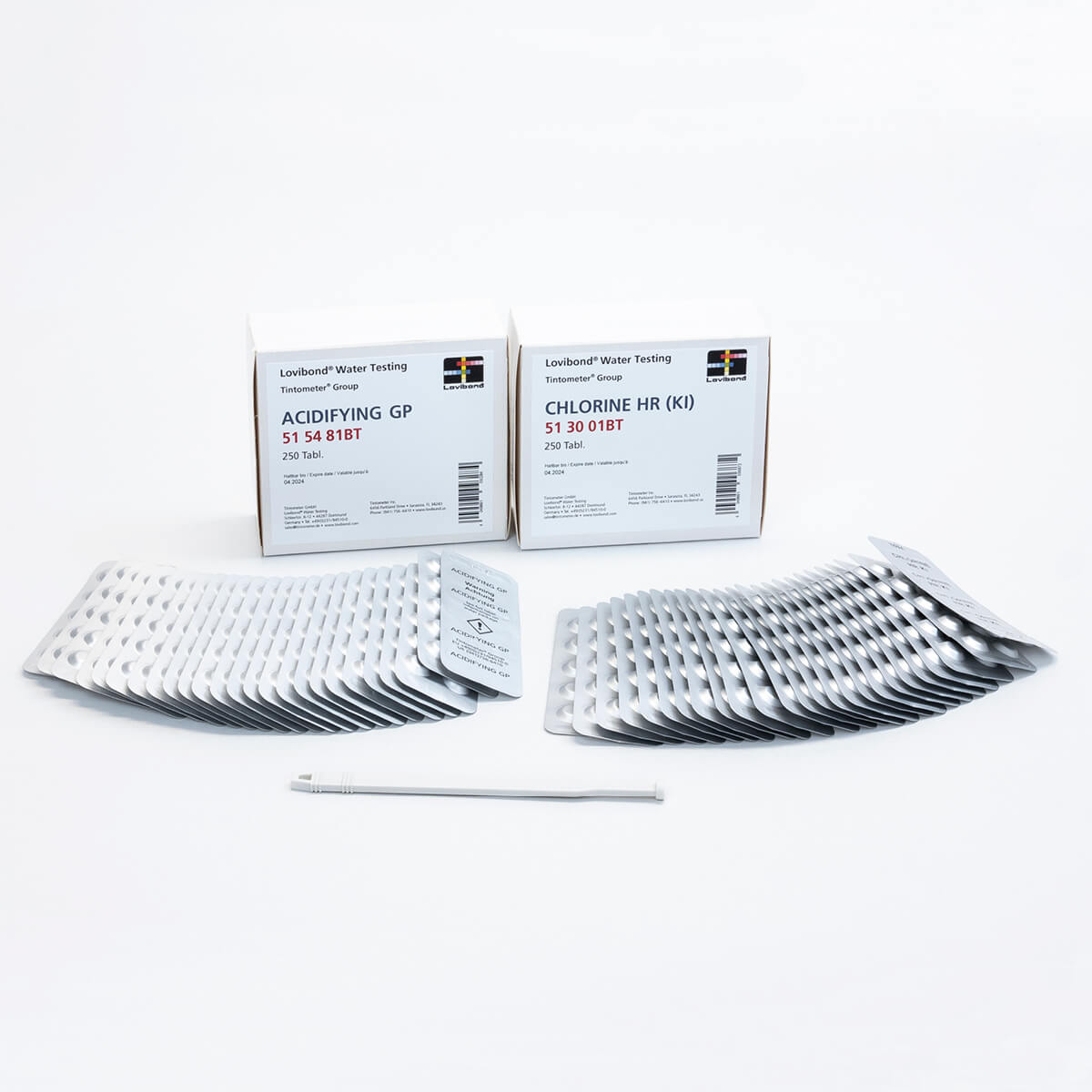Таблетки ГХН для компаратора №1 і №2, Lovibond (Німеччина)