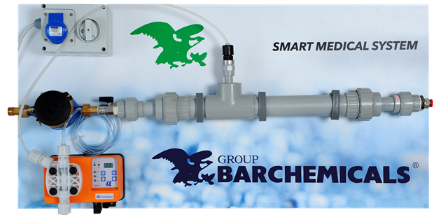 Профілактика Legionella (Італія), система SMART SYSTEM MEDICAL