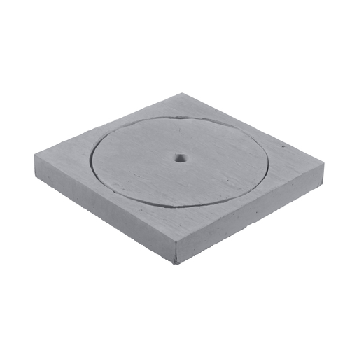 Кришка скіммера Pierra 26.5х26.5х3.5см, Rustique bulle, тон Gris