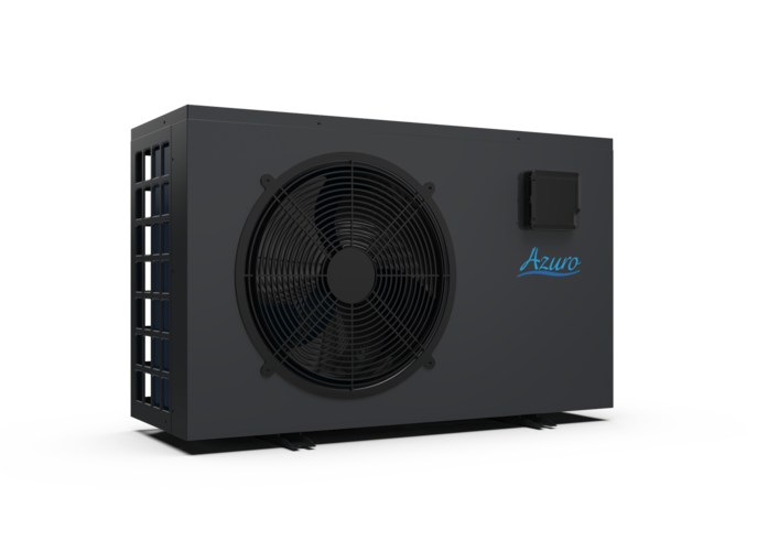 Тепловий насос інвертор 10 кВт (до 50 м3, WiFi) для басейнів, Azuro