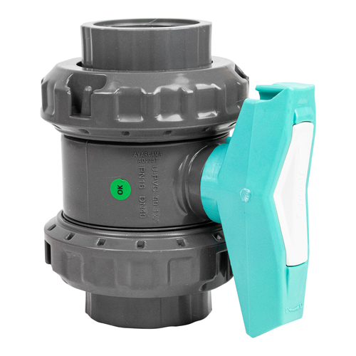 Кульковий кран 75 мм. Підключення 2 1/2"х2 1/2" внутр/внутр, PN16, Fitvalf