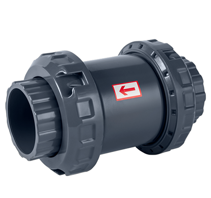 Зворотній клапан пружинний 63мм, PN16, Fitvalf