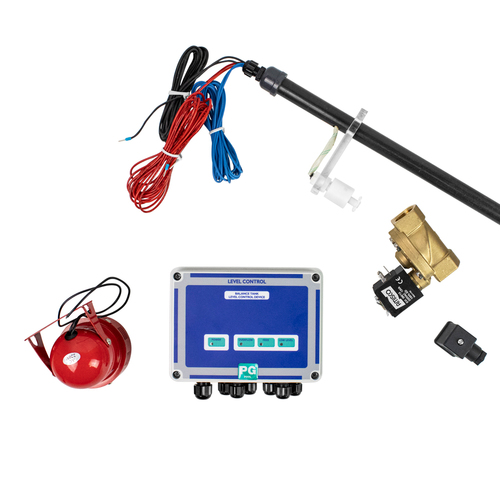 Контроль рівня води в переливній ємності, аналог системи на 9 датчиків