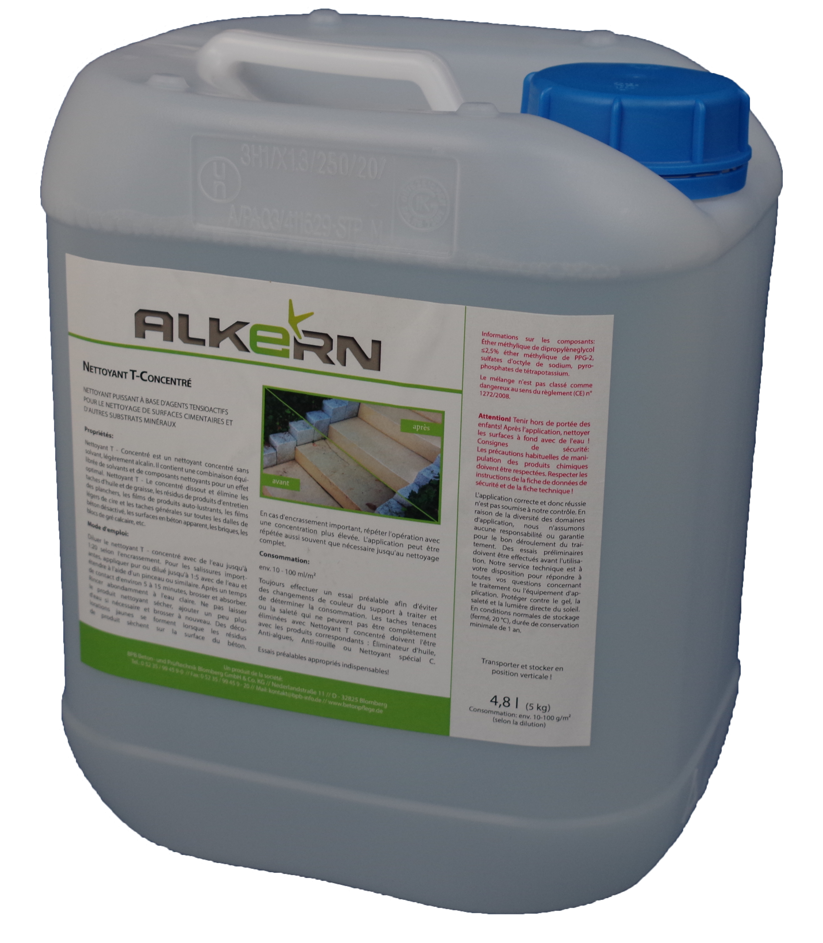 Концетрований очищувач для каменю Pierra, 5 кг