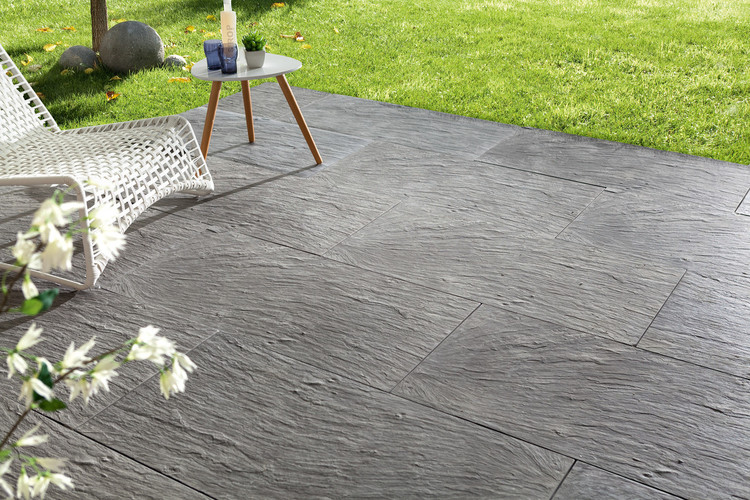 Камінь 33 терасний 66х33х3 см, NOVASCHISTE, тон Gris