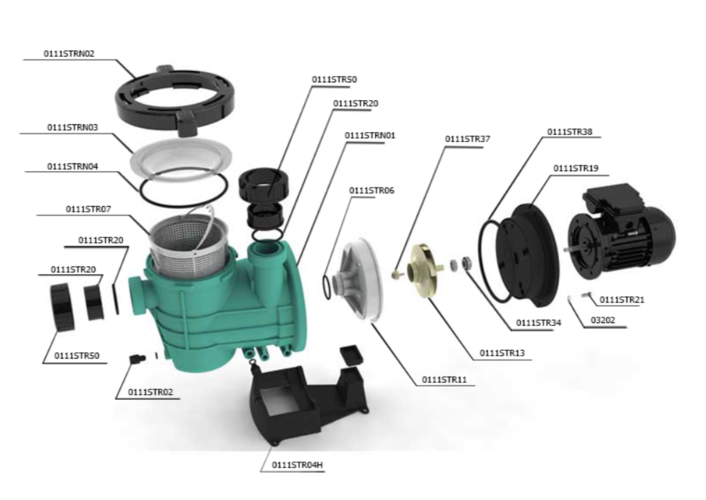 Дифузор насосу STREAMER 2010