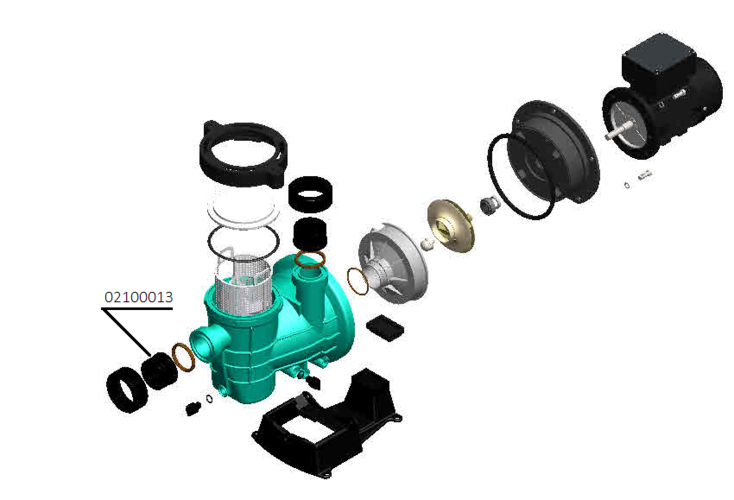 Фланець для підключення насосу STREAMER 2010