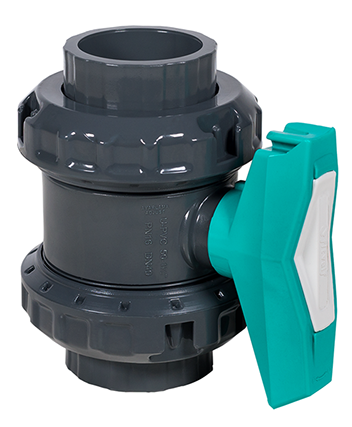 Кульковий кран 50 мм, (клейове з'єднання), PN16, Fitvalf