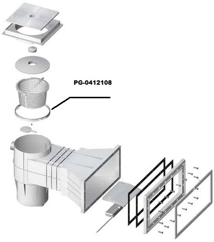 Фіксатор корзини скіммера