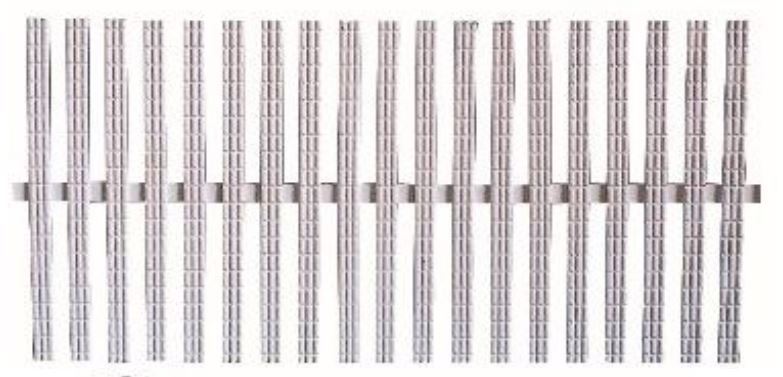 Решітка переливна 245х25мм CLASSICAL DESIGN 