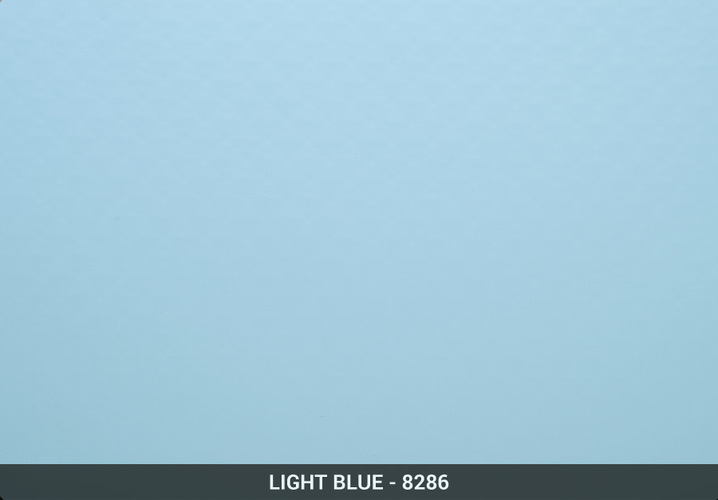 Армована мембрана OgenFlex, світло-блакитна Light Blue 8286, 1,65 з лаковим покриттям