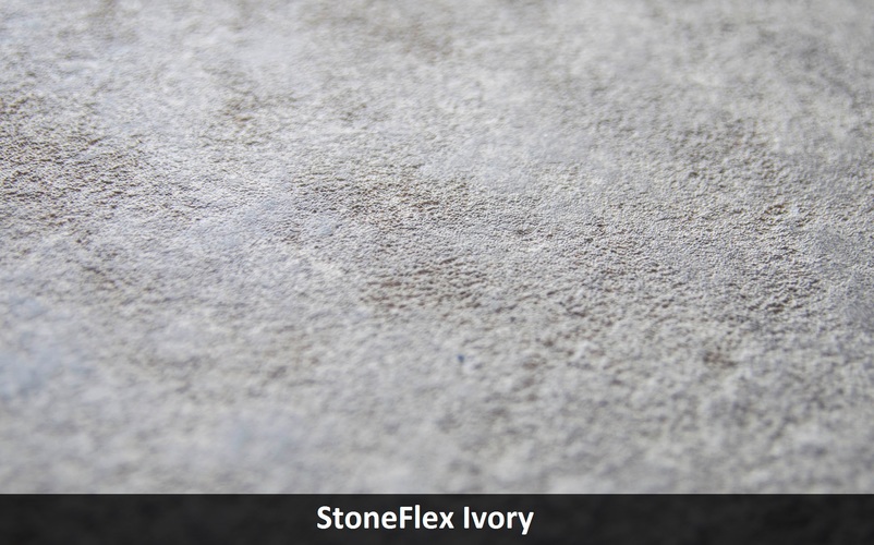 Мембрана StoneFlex IVORY 3D Premium Collection, 1.65м армована 1.7мм з лаковим покриттям