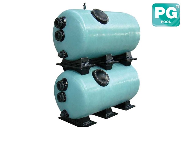 Фільтр PG Turbidron горизонтальний D.1500-2500 мм, без клапана