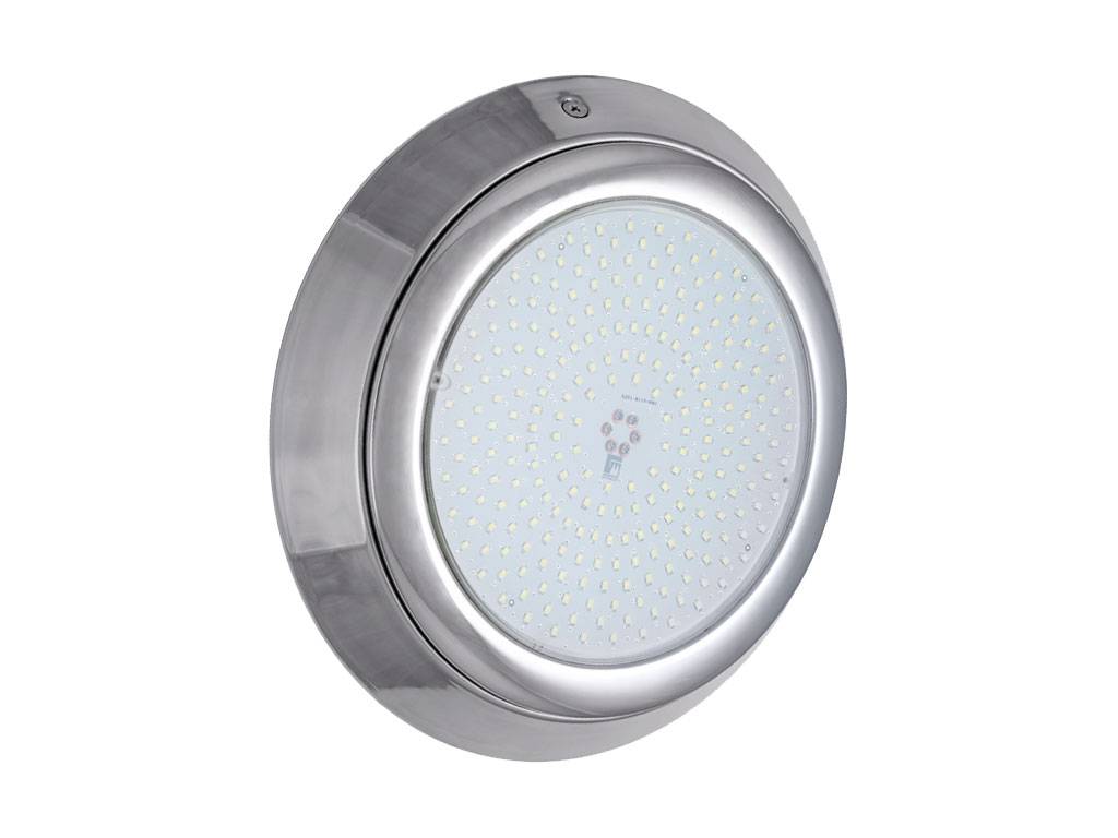Прожектор RGB AISI 304, 2500lm 252мм накладний, Slim Led 252, 35Вт, 12В, нержавіючий