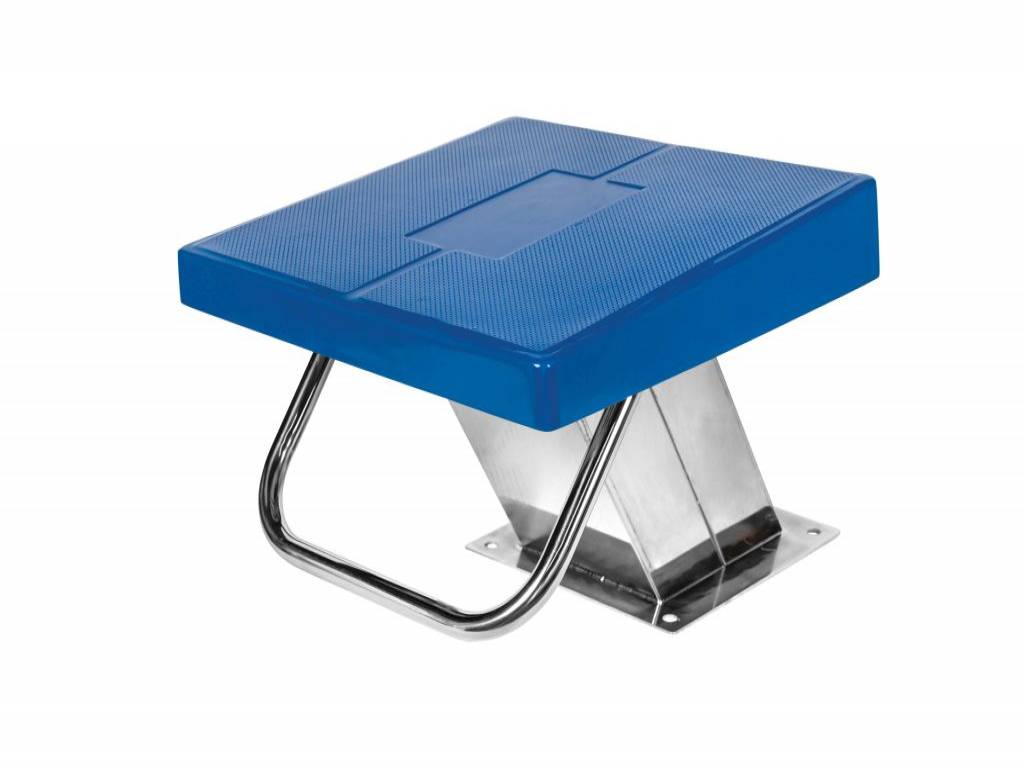 Тумба стартова, 500х500х400мм, основа з нерж.сталі AISI 304, регульована