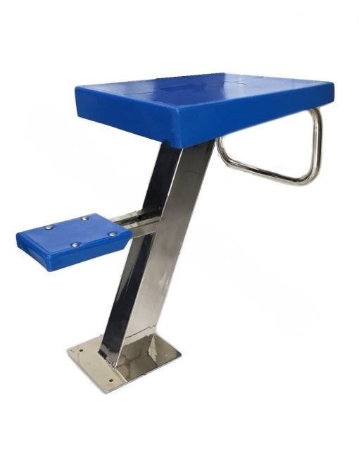 Тумба стартова, 500х500х700мм, основа з нерж.сталі AISI 304, регульована