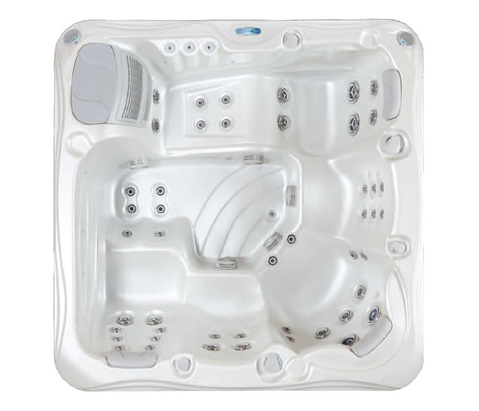 Гідромасажний СПА басейн Atlantic, EAST COAST, 200х200х90 см, 5 місць, 920 л