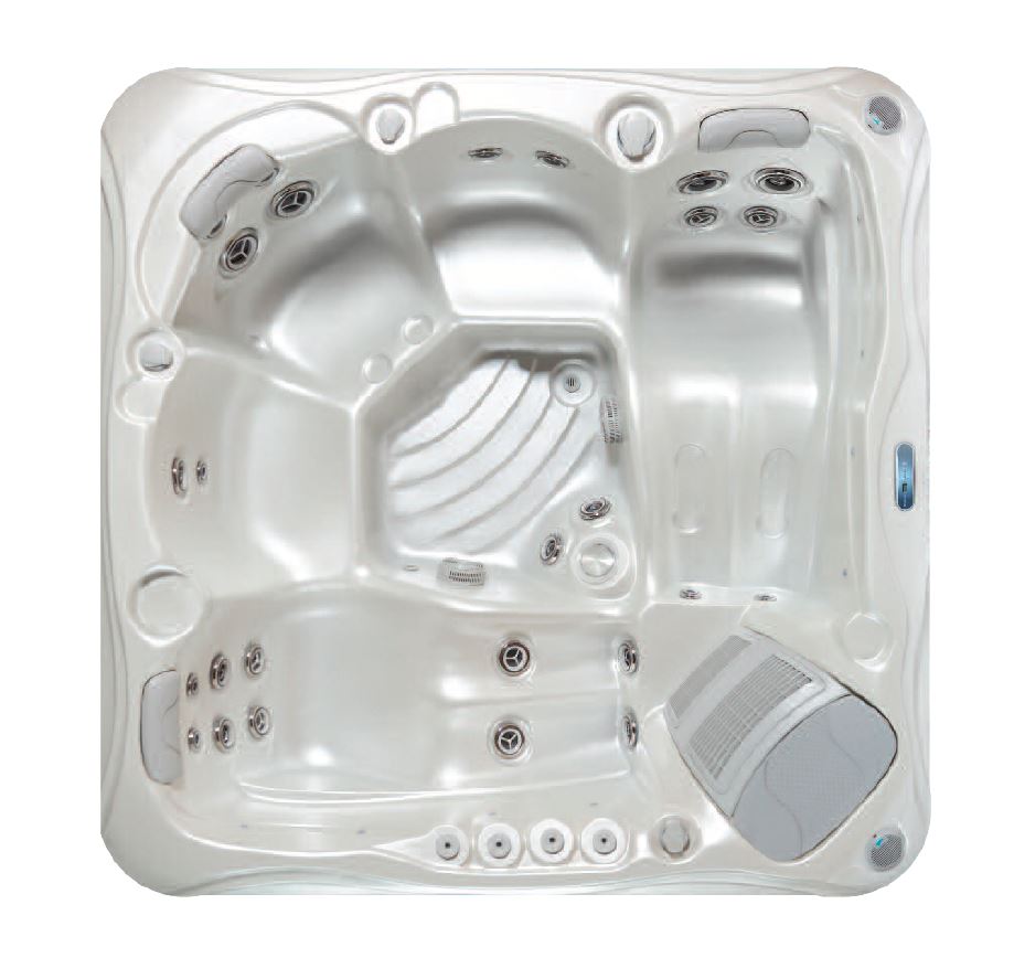 Гідромасажний СПА басейн Boston, EAST COAST, 200х200х90 см, 5 місць, 920 л