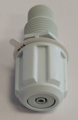 Універсальний клапан вприску (різьба 3/4" і 1/2" для трубки 6/8) для станцій дозування 