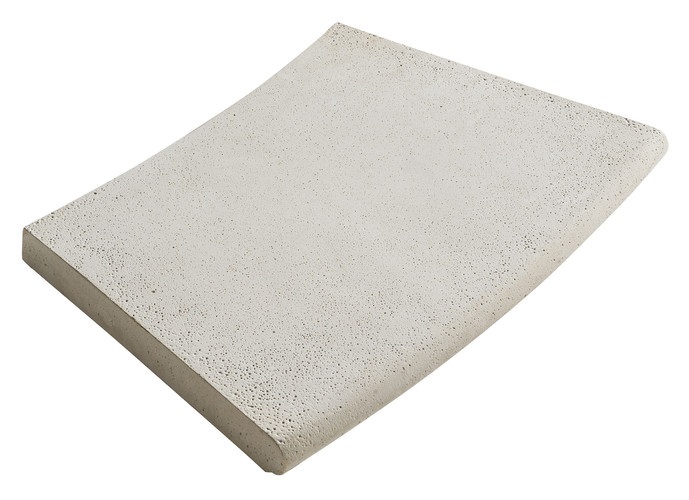 Камінь 33 радіусний зовнішній R250, Rustique bullee, тон Pierre