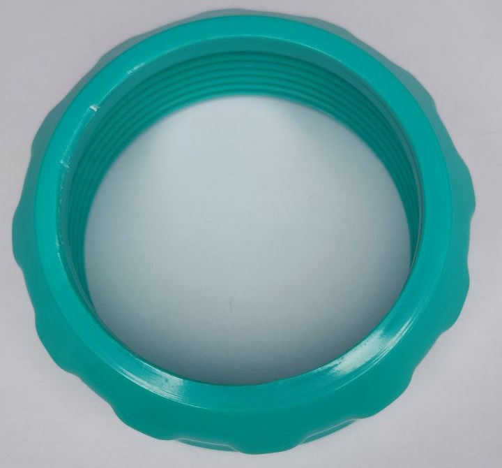 Гайка з’єднувальна для електролізної установки Puritron 10/20/30  Бірюза 