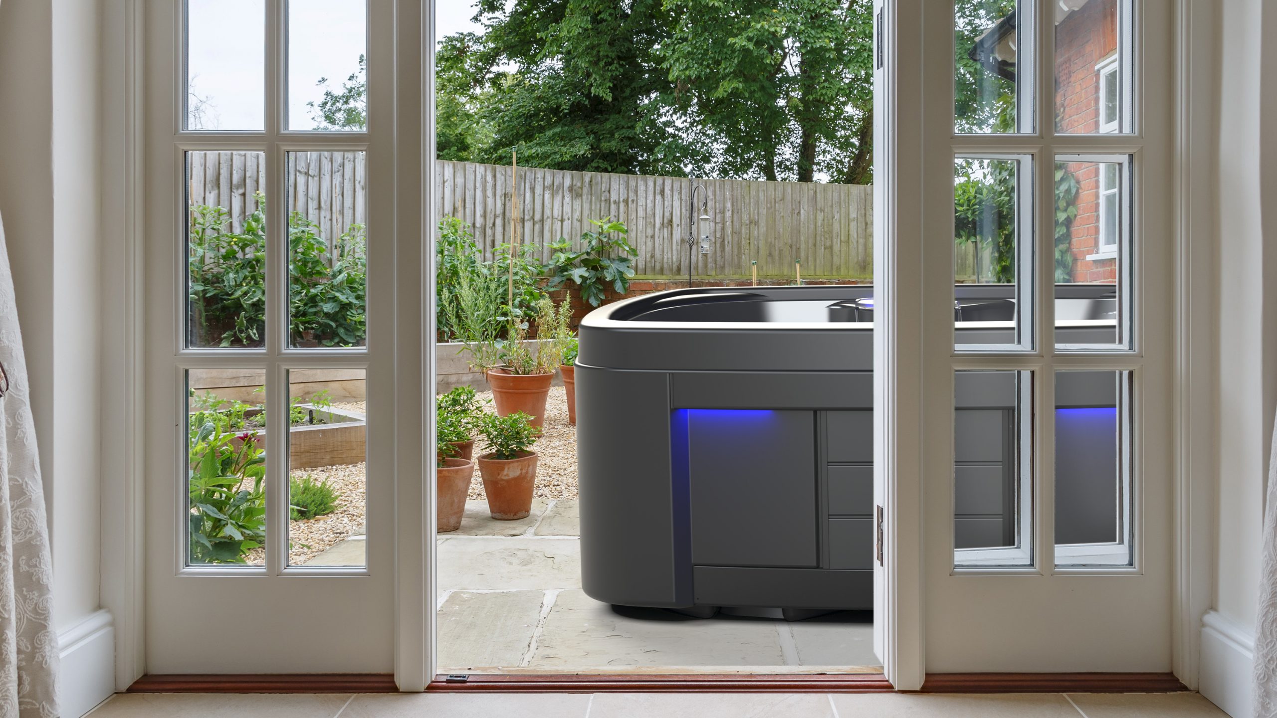 Гідромасажний СПА басейн Spartan, PUR spas, 216х182х87 см, 4 місця,1000 л