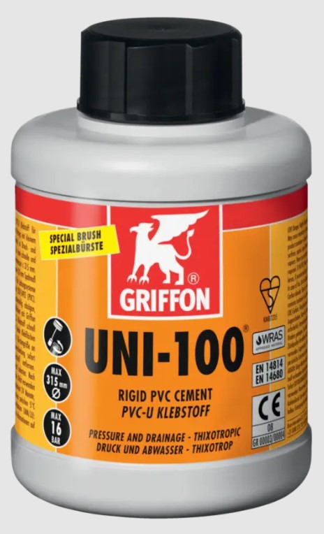 Клей GRIFFON для ПВХ 0.500л