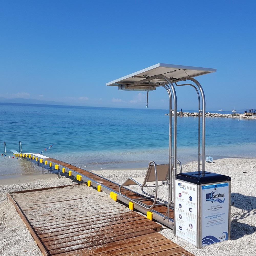 Інклюзивний фіксований пляжний тягач Seatrac 