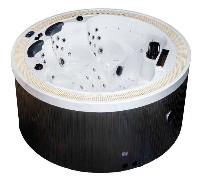 Переливний гідромасажний СПА басейн BS-391, 230х90 см, 5 місць, 1700 л