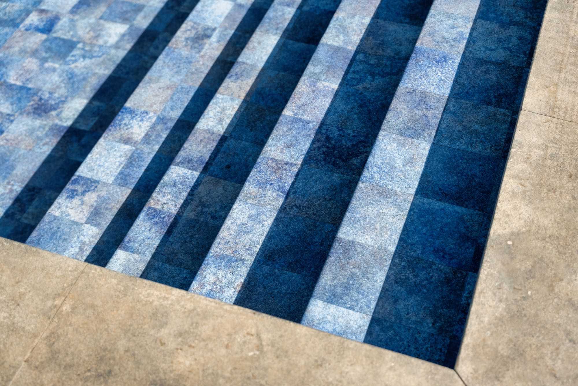 Мембрана StoneTile Marine плитка 15х15 см, 1.65м армована з лаковим покриттям